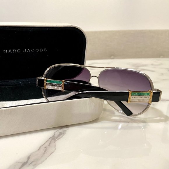 MARC JACOBS Aviator Sunglasses Authentic Mj213/s main image 4